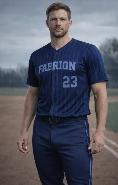 Custom baseball jerseys manufactured by Fabrion Thailand