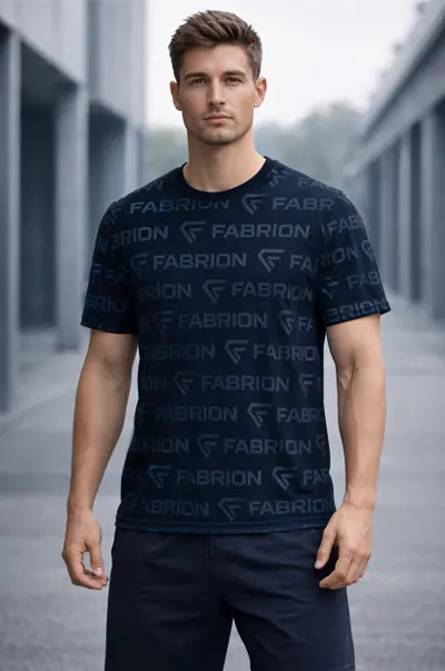 Custom all over print t-shirt manufactured by Fabrion Thailand