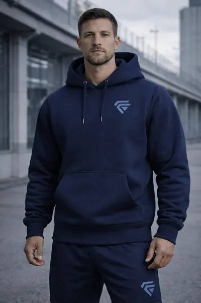 Custom heavyweight hoodie manufactured by Fabrion Thailand