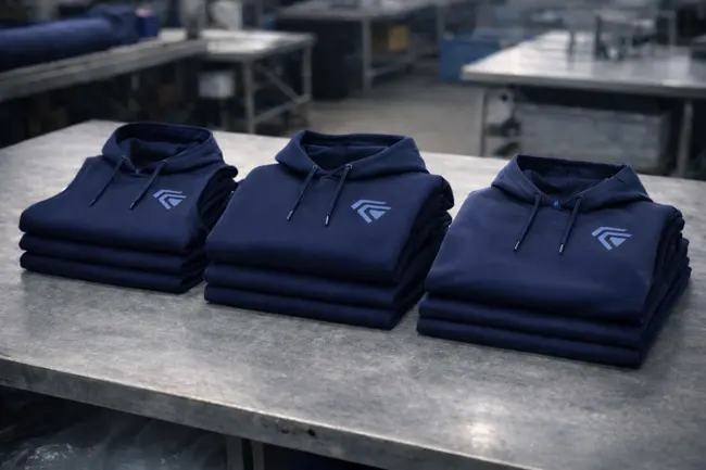 Custom hoodie manufacturing by Fabrion Thailand