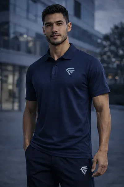 Custom pique polo shirts manufactured by Fabrion Thailand