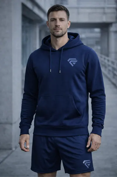 Custom pullover hoodie manufactured by Fabrion Thailand