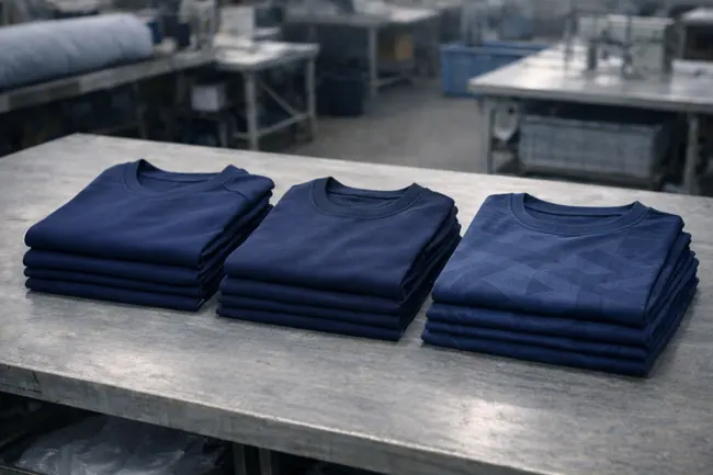 Custom t-shirt manufacturing by Fabrion Thailand
