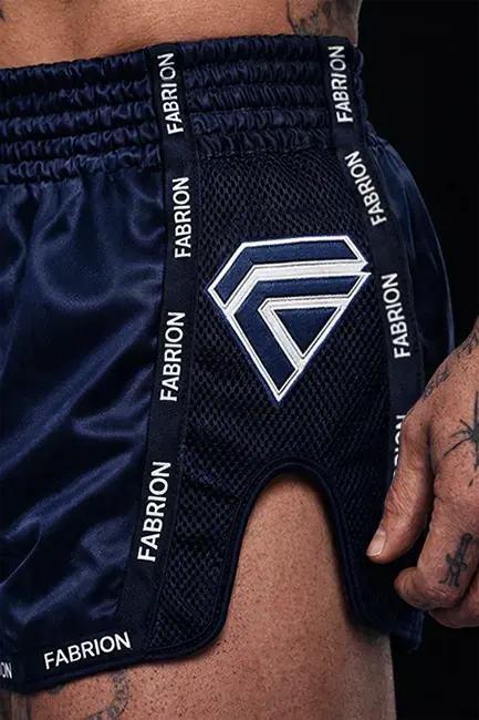 Fabrion custom Muay Thai shorts fabrics and lining