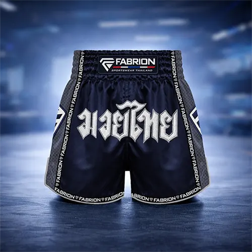 Fabrion Muay Thai shorts manufacturing in Thailand