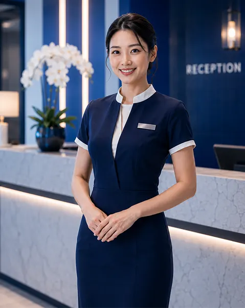 Hospitality uniforms manufacturing in Thailand