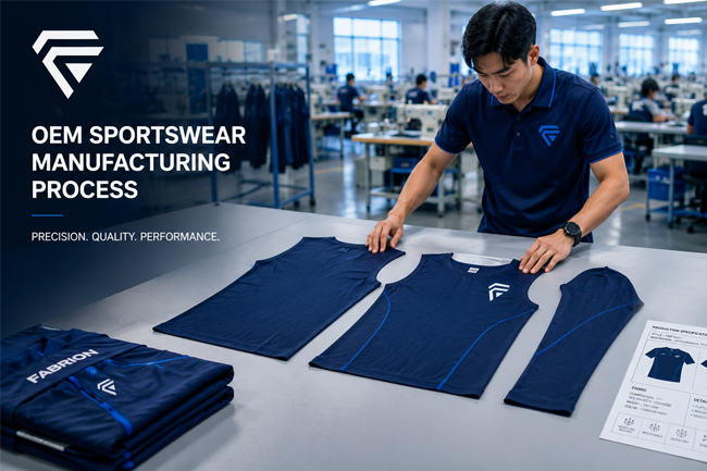 OEM sportswear manufacturing process in Thailand