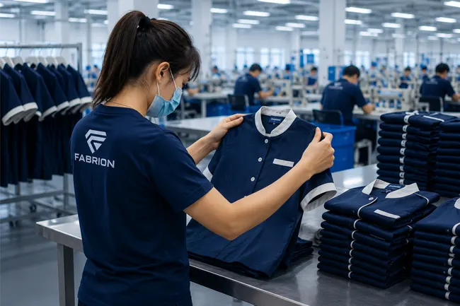 Quality control for custom uniforms